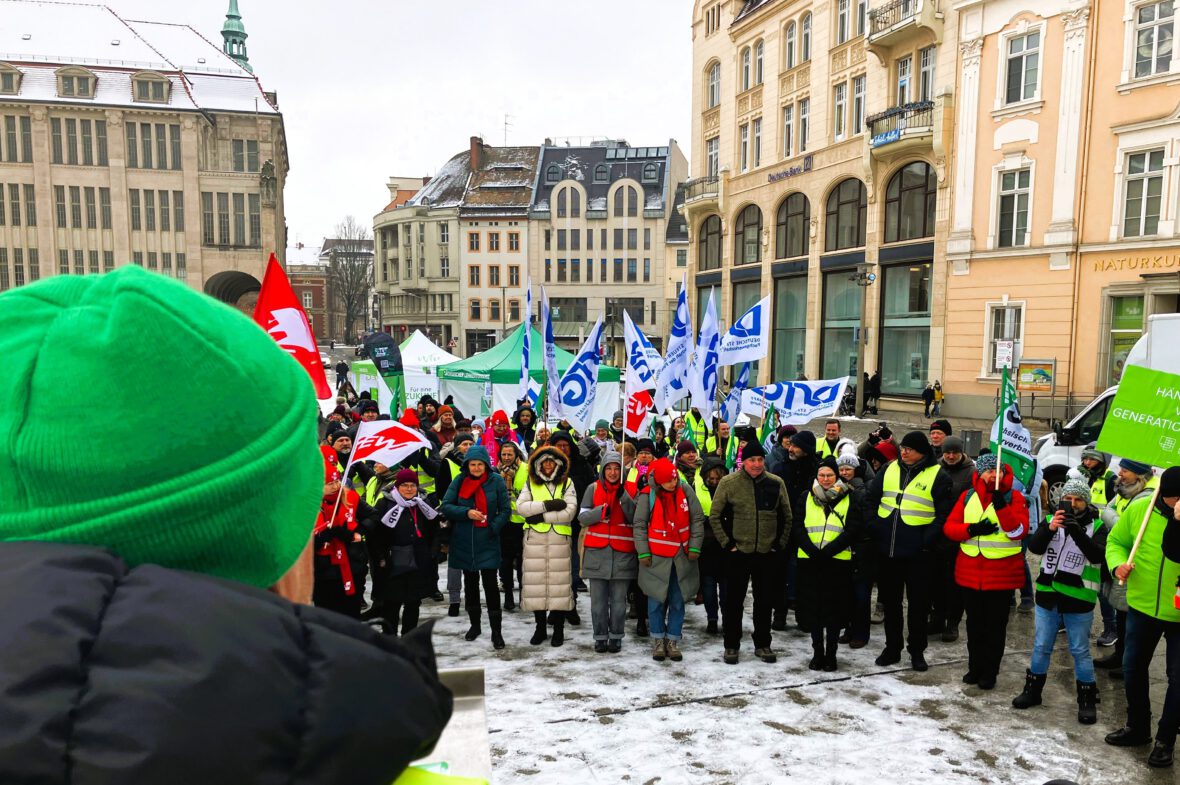 Beschäftigte streiken